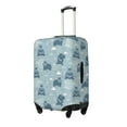 thumbnail image 2 of Balery Luggage Cover Cute Hippopotamus Print Suitcase Covers for Luggage Elastic Washable Suitcase Protector Fits 18-32 Inch Luggage-Large, 2 of 9