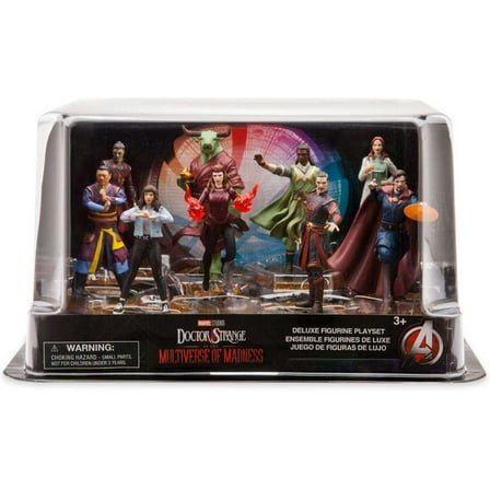 Marvel Doctor Strange in the Multiverse of Madness 9-Piece Deluxe PVC Figure Play Set
