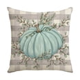 thumbnail image 3 of Housse de Coussin "Hello Pumpkin Give Thanks" 17.7x17.7 Po, Décoration de Récolte d'Eucalyptus pour la Maison, 3 of 5
