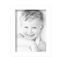 thumbnail image 2 of ArtToFrames 6x8 Inch Contemporary White Picture Frame, This White Wood Poster Frame is Great for Your Art or Photos, Comes with Regular Glass (4164), 2 of 8