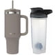 thumbnail image 1 of Termo Contigo Vaso Térmico Asa 40oz Acero Mezcladora Shaker gris, 1 of 4