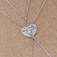 thumbnail image 2 of Regalos Mamá Rompecabezas Hermanas Mujer 3pcs Colgante Collares Familia Collar Hermana Corazón Roto Collares Colgantes, 2 of 6