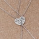 thumbnail image 2 of Regalos para mamá: rompecabezas para hermanas, 3 collares con colgante para la familia, collares con colgante de corazón roto para hermanas, 2 of 6