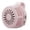 Pink, variant on YIJIA Mini Clip On Waist Fan USB Rechargeable ABS Wearable Outdoor Personal Air Circulator 2.36x2.76x3.11 Inches 1 Unit