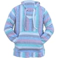 thumbnail image 1 of Mexican Hoodie Hippie Surf Poncho Sweater Sweatshirt Pullover, 1 of 4