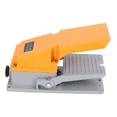 thumbnail image 2 of 2X LT4 Foot Switch Aluminium Case Treadle Pedal for Machine Tool Control Silver Contact, 2 of 6