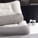 thumbnail image 3 of Inteprter Soporte de memoria y alivio del cuello, látex para dormir bien, diseñado para reducir la oreja, almohada para dormir, ayuda de Juegos de cama almohada media, 3 of 6