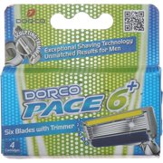Dorco Pace Razor Blade Refills - 6 Blade Razor Cartridge For Men