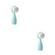 thumbnail image 4 of Cepillos de limpieza facial Vogacara Cuidado de la piel Verde Tipo 3 2piezas, 4 of 6