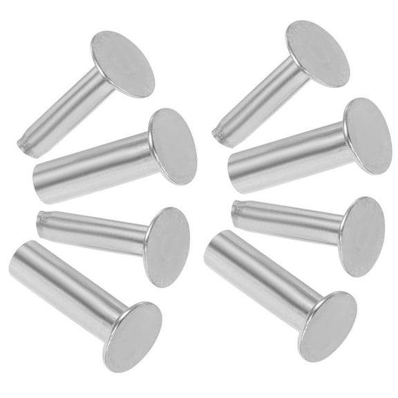 SOPOTUTU Stainless Steel Rivets Silver 4 Pairs For Handle Attachment