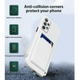 thumbnail image 4 of Compatible with Samsung A32 4G Case with Card Holder Shockproof Phone Cases for Samsung Galaxy A32 4G Anti-Scratch Silicone TPU Protective Case (Samsung A32 4G, White), 4 of 13
