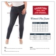 thumbnail image 5 of Women's High-Rise Ankle Skinny Cuff Jeans, 5 of 9
