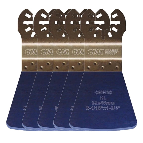 CMT OMM20-X5 5 Pieces Flexible Scraper for Quick-Release Oscillator Multi-cutter