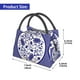 thumbnail image 2 of Easygdp Blue And White Porcelain Pattern Bolsa de Almuerzo Insulada Reutilizable, Bolsa de Mano y Bandolera para Oficina, Trabajo, Viajes, 2 of 6