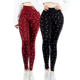 thumbnail image 1 of Set De 2 Leggings Casual o Deportivos Unitalla De Cintura Alta De Mujer En Color Sólido, 1 of 5
