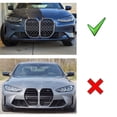 thumbnail image 2 of Exact Fit M-Color Grille Insert Trims For BMW 2021-up G22/G23 4 Series 420i 430i 440i w/Standard Diamond Shape Front Large Grille, 2 of 9