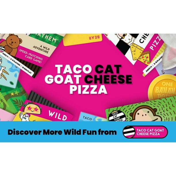 Taco Cat Goat Cheese Pizza Poolside Edition Waterproof Card Game