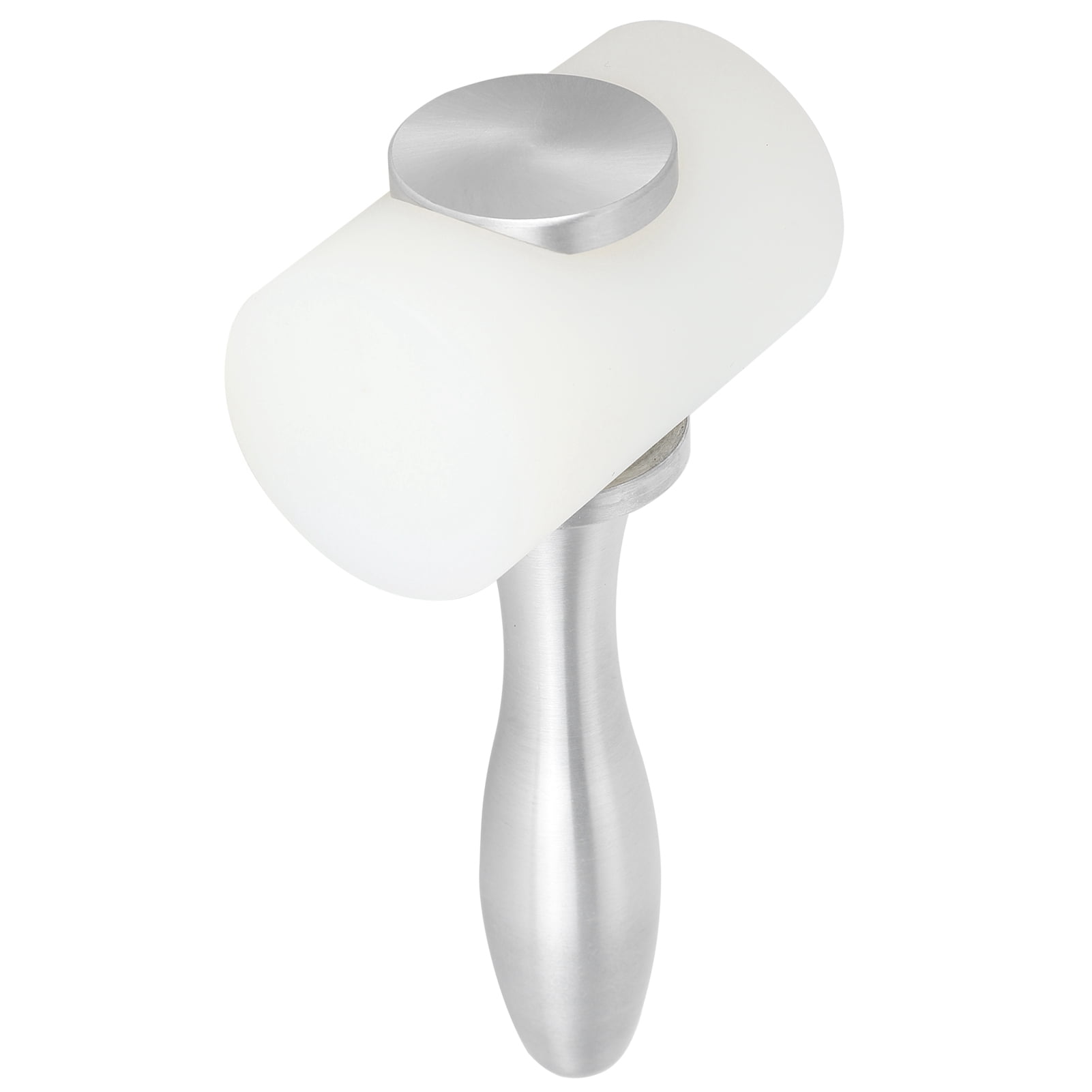 Suodoka Leather Craft Hammer Nylon Carving Engraving Punching Tool (Double Head White) 7.48 in / 19 cm