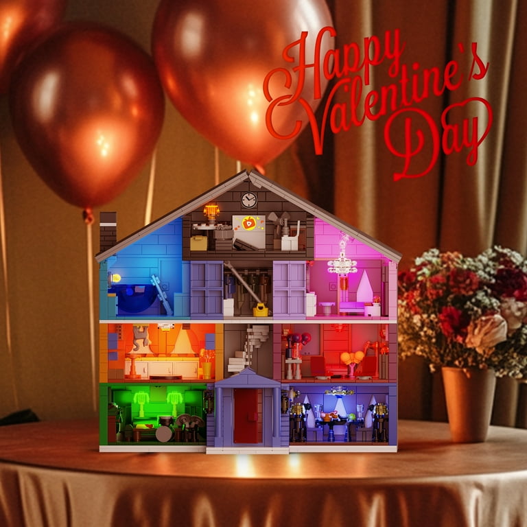 Vonado Music Themes Lovers House Building Block Sets 1426 pcs