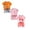 6pcs Baby Boys Summer Outfits-Orange+Pink+Watermelon Red, variant on Gerichy Toddler Baby Boy Clothes 6-Pieces Short Sleeve Dinosaur T-shirt Shorts Set 3 6 12 18 24 Months 2T 3TKids Summer Casual Outfit