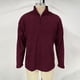 thumbnail image 3 of Ceisia Mens Lightweight Waffle Shirts Trendy Long-Sleeve Quarter-Zip Pullover Sweatshirt Mock Neck Wine M Gift, 3 of 6