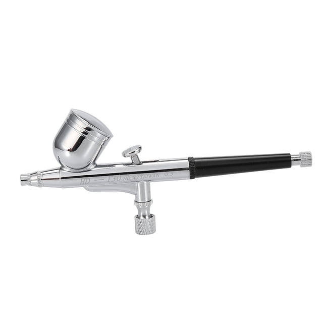 Kit de aerógrafo de moda, pistola de inyección de oxígeno, kit de pintura para uñas, herramienta para tatuajes (0,3 mm)