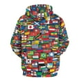 thumbnail image 3 of Flags Of All Countries Of The World Men's Women New Sweatshirt Hoodie Men's Plus Size Sweatshirt Hooded Sweatshirt 3d Printed Street Men's Cloth, 3 of 6