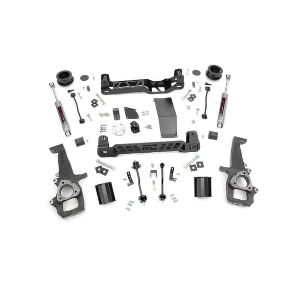 Rough Country 4" Lift Kit (fits) 2012-2018 Ram Truck 1500 4WD | N3 Shocks | Knuckle Suspension System | 33331