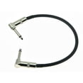 thumbnail image 6 of 1 x 30cm Guitar Patch Cable, Right Angle Guitar Effect Pedal Cable Effects Patch Cord Pedal Cable, 6 of 12