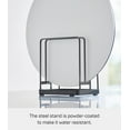 thumbnail image 6 of Yamazaki Home Round Cutting Board Stand, Black, Steel, Water Resistant, No Assembly, 6 of 7
