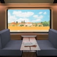 thumbnail image 2 of Lapalife RV Dinette Cushion Covers, 100% Waterproof RV Couch Cover Stretch Camper Cushion Covers Replacement Washable Loveseat Slipcovers for Travel Trailer (Bench Coverx1 + Backrest Coverx1), 2 of 7