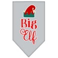 thumbnail image 4 of Christmas Pet and Dog Bandana Screen Printed, "Big Elf", 4 of 10