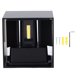thumbnail image 2 of Lámpara De Pared LED, Lámpara De Pared LED De Aluminio, Impermeable IP65, Forma Cuadrada, Temperatura De Color 3000-3200K, Fuente De Luz LED, Para Pasillo Interior Y Exterior, 2 of 7