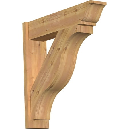 

7 1/2 W x 32 D x 32 H Funston Smooth Traditional Outlooker Western Red Cedar