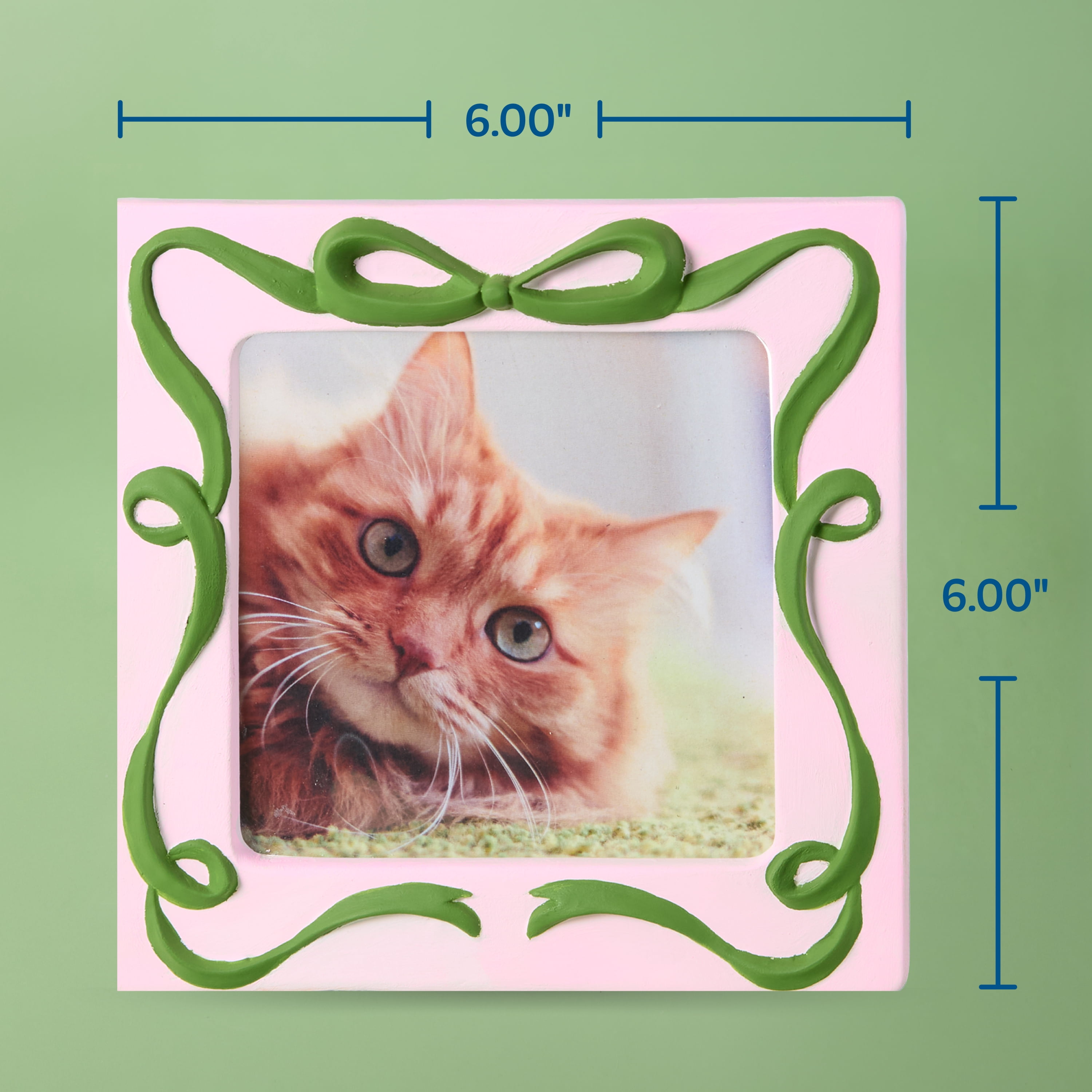 Hello Hobby Ceramic Ribbon Frame Art and Craft Kit