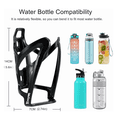 thumbnail image 3 of Soporte Porta Anfora Bloosom  Bicicleta Portabidón Universal+botella Negro, 3 of 4