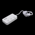 thumbnail image 4 of Tira De Alimentación Contra Sobretensiones De Múltiples , 3 Puertos De Carga USB, Enchufe Plano Sunnimix regleta, 4 of 8