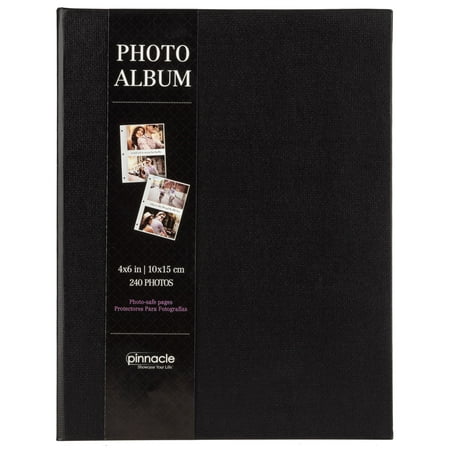 Pinnacle 8 x 10 Black Linen Photo Album, Holds 240 - 4