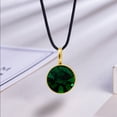 thumbnail image 4 of Piedra de nacimiento, diamantes de imitación, cuentas doradas de Metal, fabricación de joyas, accesorios DIY, llaveros, regalos, colgantes, Ropa, zapatos y accesorios Miscelánea verde oscuro Sonducket AP010355-07B, 4 of 6