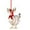 E, variant on Lilixerw Wooden Funny Christmas Chicken Ornament,Hanging Christmas Ornaments for Christmas Tree Decor
