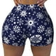 thumbnail image 2 of Fotbe Snowflakes2 Shorts Sin Costuras – Shorts Deportivos de Cintura Alta para Mujer, Elásticos para Gimnasio, Yoga, Running o Ciclismo-Small, 2 of 8