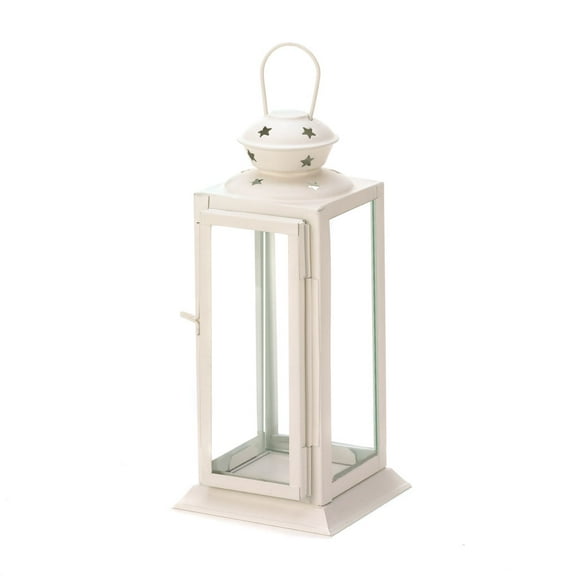 Gallery Of Light Starlight White Candle Lantern