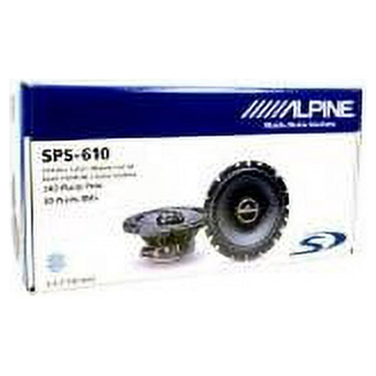 Package: Pair Of Alpine SPS-610 6.5