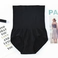 thumbnail image 3 of Pantalon Gainant Taille Haute en Coton pour Femmes, Noir, 3 of 7