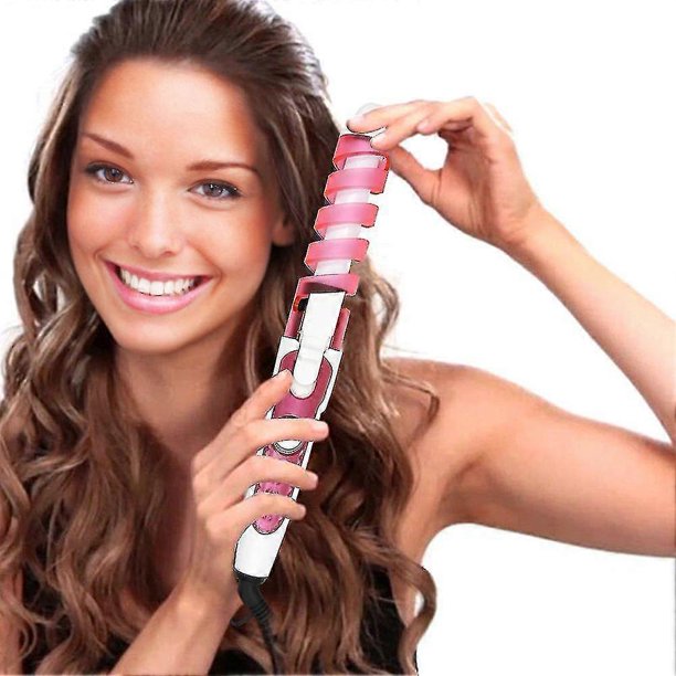 Professional Portable Hair Salon Spiral Curl Ceramic Curling Iron Hair Curler