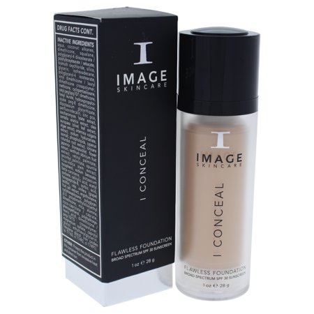 I Conceal Flawless Foundation SPF 30 - Beige by Image for Women - 1 oz (Best Foundation For Men's Skin)