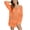 Orange, variant on Womens Cover Ups Alluring One Neck Hollow Out Woven Shirt Beach Bikini Cover Ups Alluring One Line Neckline Hollowed Out Woven Shirt Beach Bikini Cover Up Wine One Size