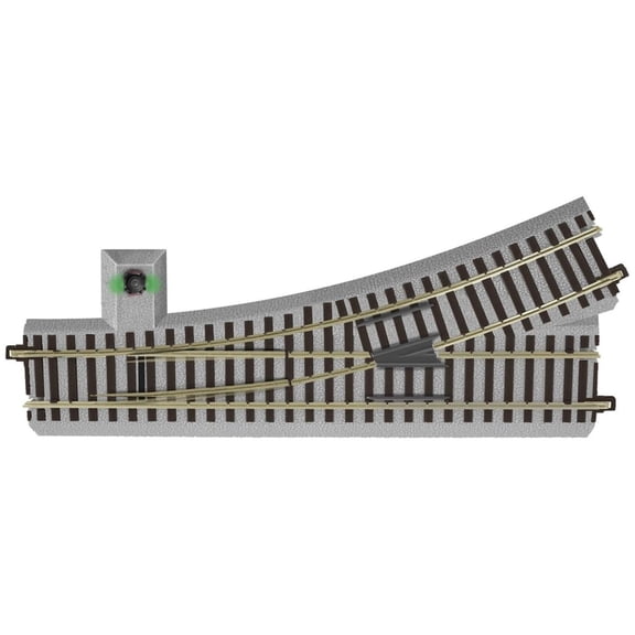LIONEL 6-47941 S GAUGE AMERICAN FLYER FASTRACK R20 LH COMMAND/REMOTE SWITCH - BR