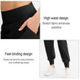 Women's High Waisted Lightweight Athletic Joggers Travel Workout