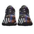 thumbnail image 5 of Boxer Back The Blue Shoes Women's Fashion Sneakers Tennis Running Shoes for Men Women Black Size 8, 5 of 7